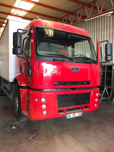 Ford Trucks Cargo 2524 tamir sonrası görüntüsü, Kısmet Ticari Araçlar, Çorlu Tekirdağ ağır vasıta servisi