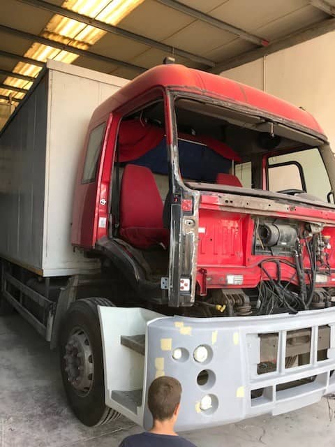 Ford Trucks Cargo 2524 tamir süreci görüntüsü, Kısmet Ticari Araçlar, Çorlu Tekirdağ ağır vasıta servisi