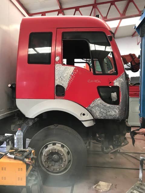 Ford Trucks Cargo 2524 tamir süreci görüntüsü, Kısmet Ticari Araçlar, Çorlu Tekirdağ ağır vasıta servisi