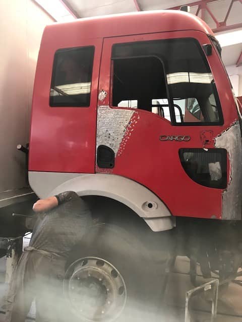 Ford Trucks Cargo 2524 tamir süreci görüntüsü, Kısmet Ticari Araçlar, Çorlu Tekirdağ ağır vasıta servisi