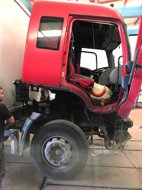 Ford Trucks Cargo 2524 tamir süreci görüntüsü, Kısmet Ticari Araçlar, Çorlu Tekirdağ ağır vasıta servisi