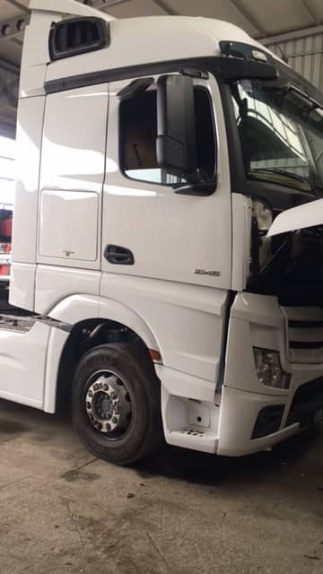 Mercedes-Benz Actros 1845 tamir sonrası görüntüsü, Kısmet Ticari Araçlar, Çorlu Tekirdağ ağır vasıta servisi