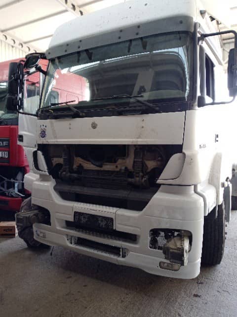 Mercedes-Benz Axor 1840 tamir öncesi hasar görüntüsü, Kısmet Ticari Araçlar, Çorlu Tekirdağ ağır vasıta servisi