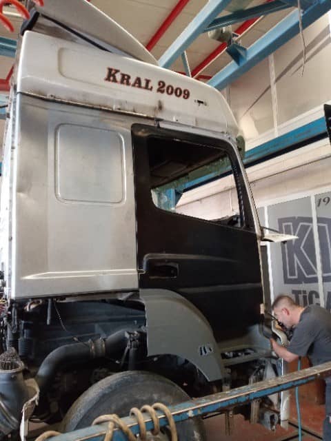Mercedes-Benz Axor 1840 tamir süreci görüntüsü, Kısmet Ticari Araçlar, Çorlu Tekirdağ ağır vasıta servisi