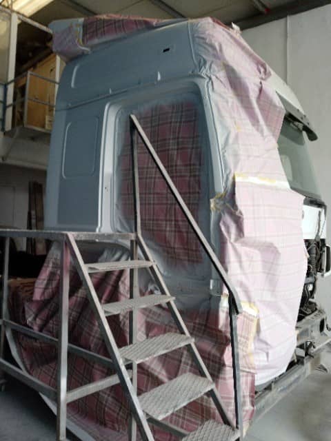 Mercedes-Benz Axor 1840 tamir süreci görüntüsü, Kısmet Ticari Araçlar, Çorlu Tekirdağ ağır vasıta servisi